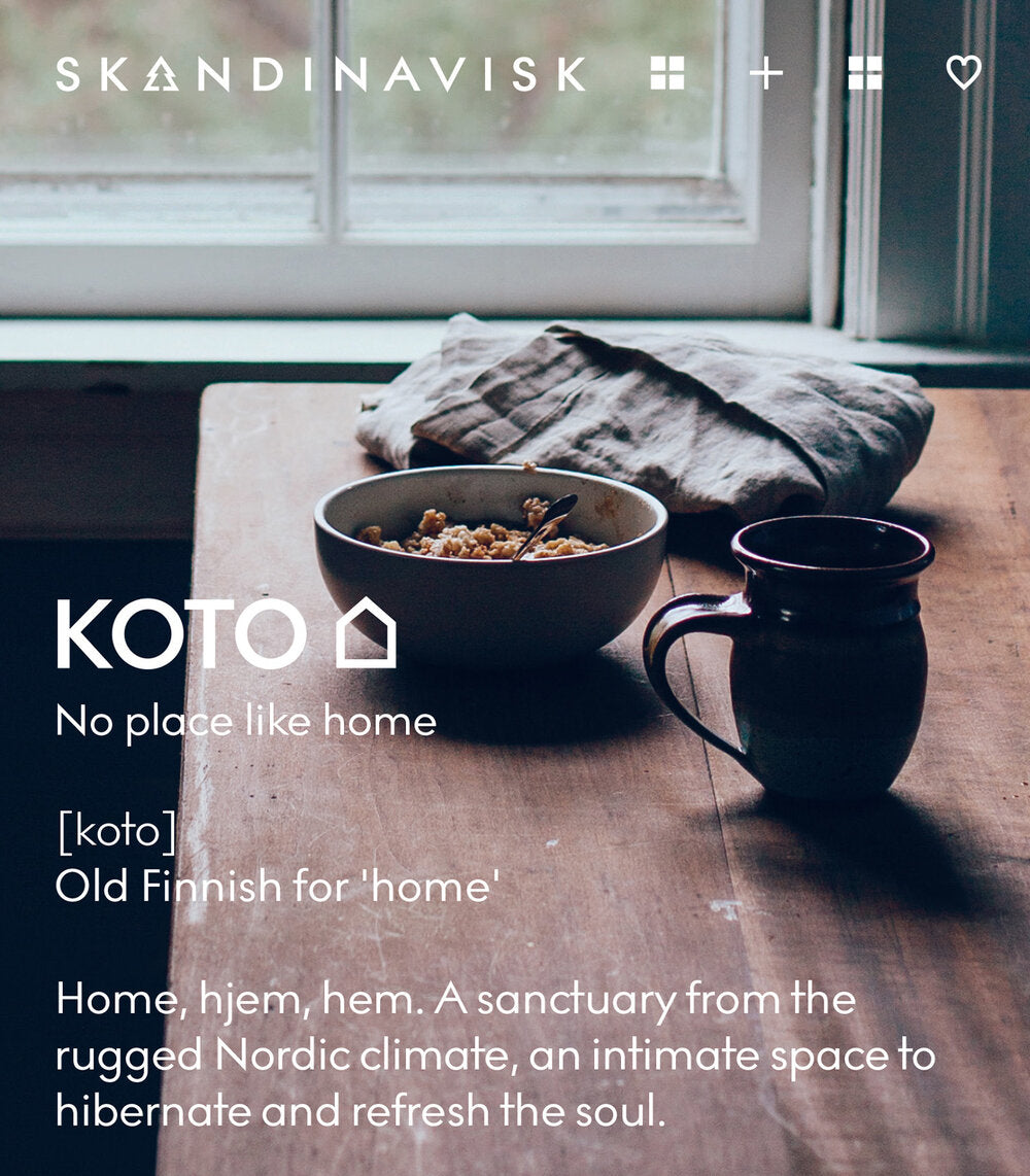 Koto duftlys, 65g. - Black